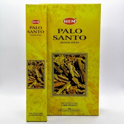 Sahumerios Hem Flat Box Palo Santo<br/> x 12 Cajas de 12 Varillas